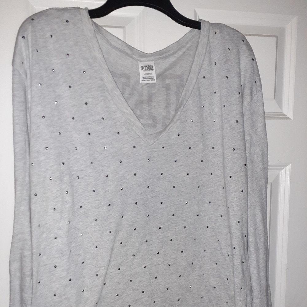 Gray Pink shirt